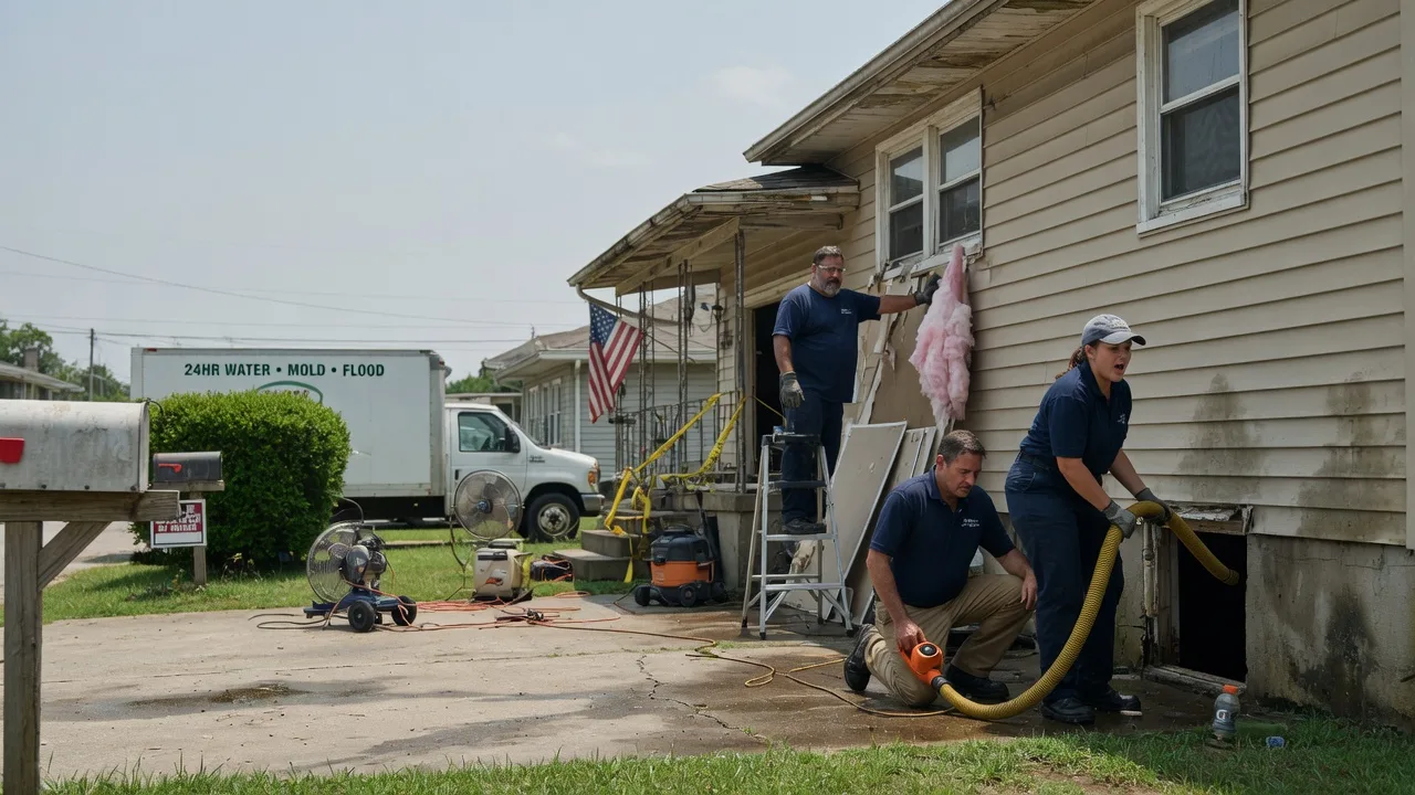 Water Damage Repair in Darlington, IN near me